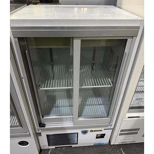【中古】小型冷蔵ショーケース 大和冷機 221AU-11 幅600×奥行455×高さ1115 【送料別途見積】【業務用】【飲食店 店舗 厨房機器 冷蔵ショーケース 業務用冷蔵ショーケース】