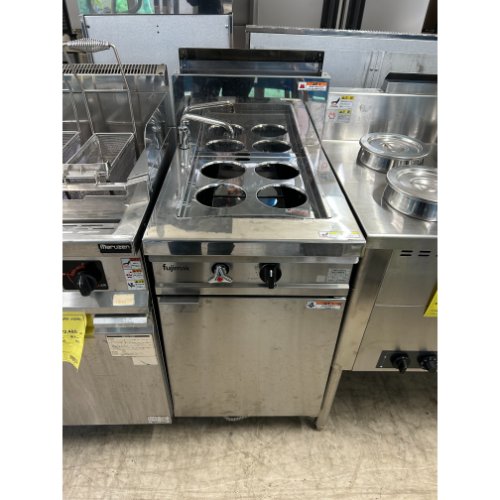 【業界最長1年保証】【中古】ゆで麺機 フジマック FGNB456004A 幅450&times;奥行600&times;高さ800 都市ガス 【送料別途見積】【業務用】【飲食店 店舗 厨房機器 ゆで麺機 業務用ゆで麺機】｜厨房機器と店舗用品 TENPOS
