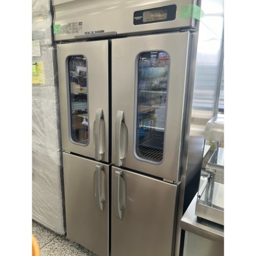 【実業界最長1年引きうける】【中古】縦型電気冷蔵庫 ホシザキ HR-90AT 幅900×奥ぶかさ650×高さ1910 【貨物輸送別途積もり書き】【お勤め用】【飲食店 バス発着場 勝手もと機材 電気冷蔵庫 お勤め用電気冷蔵庫】 冷蔵庫・冷凍庫-業務用冷蔵庫-キッチン家電