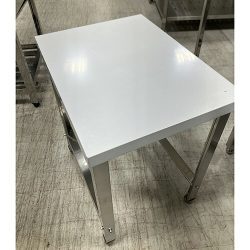 【中古】コンロ台 三方枠 BGなし テンポスオリジナル TBWG-046S 幅450×奥行600×高さ650 【送料別途見積】【未使用品】【業務用】【飲食店 店舗 厨房機器 ガス台 業務用ガス台】