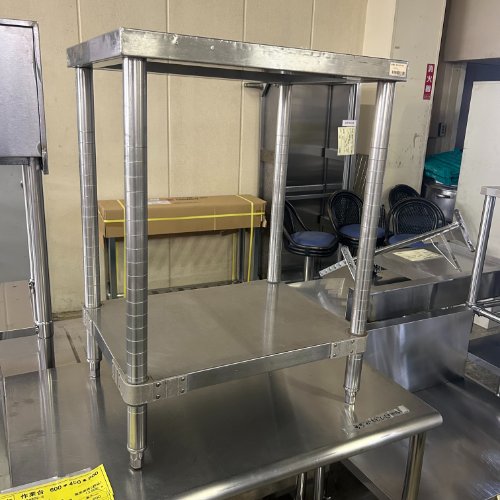 【中古】作業台 BGなし 幅600×奥行450×高さ800 【送料別途見積】【業務用】【飲食店 店舗 厨房機器 作業台 業務用作業台】|厨房機器と店舗用品 TENPOS
