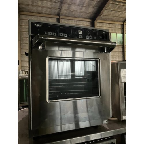 【中古】ガスオーブン リンナイ(Rinnai) RCK-10AS 幅470×奥行645×高さ586 都市ガス 【送料別途見積】【業務用】【飲食店 店舗 厨房機器 オーブン 業務用オーブン】