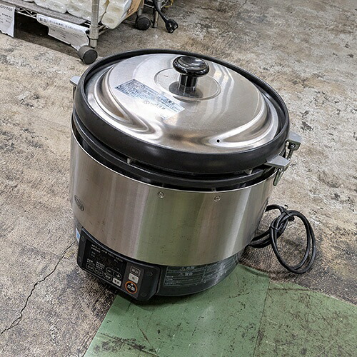【業界最長1年保証】【中古】ガス炊飯器 3.3升 リンナイ(Rinnai) RR-S300G-H 幅466&times;奥行438&times;高さ430 都市ガス 【送料別途見積】【業務用】【飲食店 店舗 厨房機器 ガス炊飯器 業務用ガス炊飯器】｜厨房機器と店舗用品 TENPOS