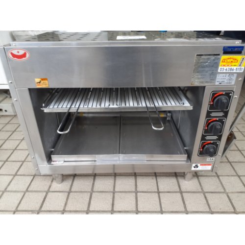 【業界最長1年保証】【中古】上火焼き機 マルゼン MGK-084UB 幅840×奥行420×高さ610 都市ガス 【送料別途見積】【業務用】