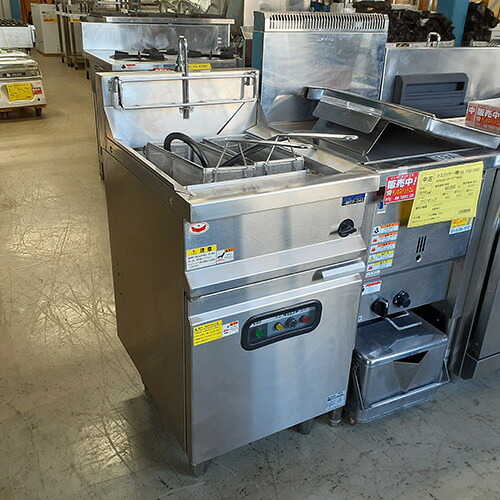 【中古】灯かりゆで麺機 マルゼン MREP-046 幅450×奥ふかさ600×高さ800 三相200V 【貨物輸送別途積もり書き】【御役目用】【飲食店 バス発着場 勝手もと装具 ゆで麺機 御役目用ゆで麺機】