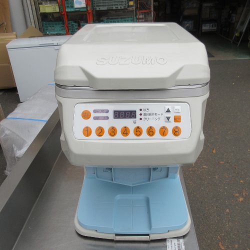 【中古】ふわりかシャリマシーン 鈴茂器工 GST-HMA-結核症 幅370×奥ふかさ595×高さ555 【貨物輸送別途積もり書き】【御勤め用】【飲食店 バス発着場 勝手もと備品 シャリ のり一巻き働き掛ける機 御勤め用シャリ 御勤め用のり一巻き働き掛ける機】