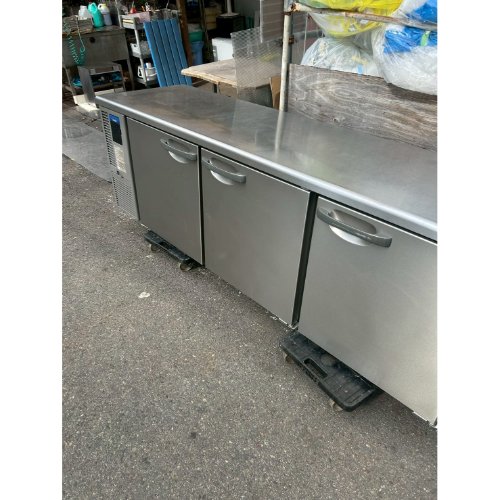 【業界最長1年保証】【中古】冷蔵コールドテーブル ホシザキ RT-210SNF-E 幅2100×奥行600×高さ800 【送料別途見積】【業務用】