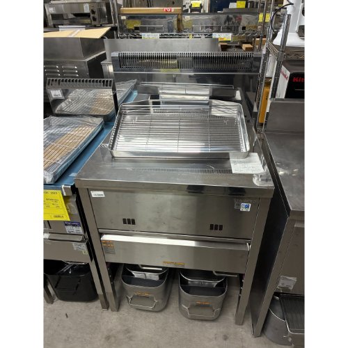 【業界最長1年保証】【中古】二槽ガスフライヤー 14L&times;2 タニコー TGFL-B65CW 幅650&times;奥行600&times;高さ850 都市ガス 【送料無料】【業務用】｜厨房機器と店舗用品 TENPOS