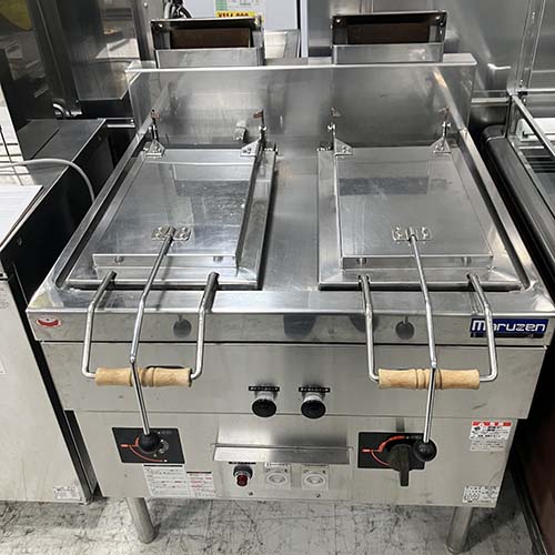 【実業家最長1年引き請ける】【中古】餃子焼機 マルゼン MGZ-087WB 幅770×奥ふかさ730×高さ800 都市屁っ放り 【貨物輸送別途積もり書き】【御役目用】【飲食店 バス発着場 勝手もと装具 餃子焼器 御役目用餃子焼器】