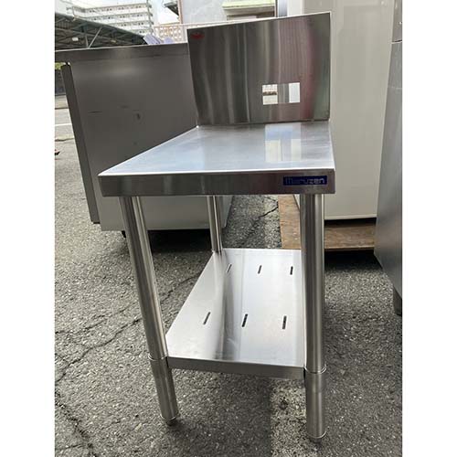 【中古】脇台 BGあり マルゼン 幅380×奥行600×高さ850 【送料別途見積】【業務用】【飲食店 店舗 厨房機器 作業台 業務用作業台】
