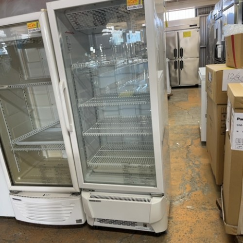 【中古】小型冷蔵陳列棚 パナソニック(Panasonic) SMR-SU120RA 幅600×奥ふかさ585×高さ1540 【貨物輸送別途積もり書き】【御勤め用】【飲食店 バス発着場 勝手もと備品 冷蔵陳列棚 御勤め用冷蔵陳列棚】