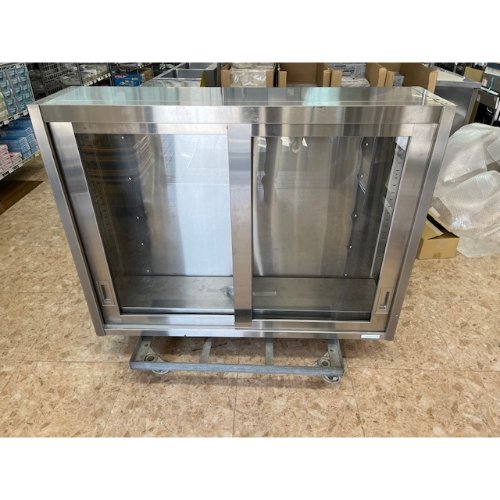 【中古】吊戸棚 ガラス戸 幅1200×奥行300×高さ900 【送料別途見積】【業務用】【飲食店 店舗 厨房機器 吊戸棚 業務用吊戸棚】|厨房機器と店舗用品 TENPOS