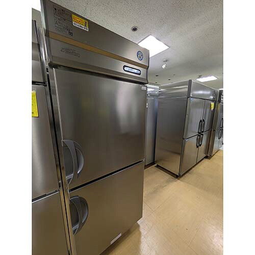 【実業家最長1年引きうける】【中古】縦型電気冷蔵庫 フクシマ小峡谷花の冠(福島実業) ARD-080RM 幅755×奥ふかさ800×高さ1950 【貨物輸送別途積もり書き】【御勤め用】【飲食店 バス発着場 勝手もと備品 電気冷蔵庫 御勤め用電気冷蔵庫】