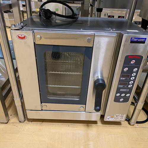 【業界最長1年保証】【中古】コンベクションオーブン マルゼン MCOE-064B 幅600×奥行450×高さ540 三相200V 【送料別途見積】【業務用】【飲食店 店舗 厨房機器 オーブン 業務用オーブン】 125,400円