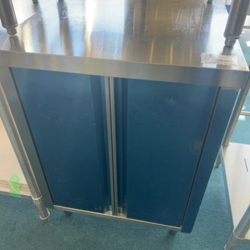 【中古】調理台 観音開 幅600×奥行600×高さ850 【送料別途見積】【業務用】【飲食店 店舗 厨房機器 調理台 業務用調理台】|厨房機器と店舗用品 TENPOS