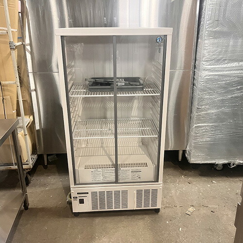 【中古】小型冷蔵陳列棚 206L ホシザキ SSB-70DT 幅700×奥ふかさ450×高さ1410 【貨物輸送別途積もり書き】【お役目用】【飲食店 バス発着場 勝手もと装置 冷蔵陳列棚 お役目用冷蔵陳列棚】