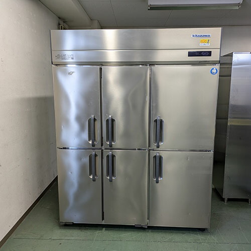 【業界最長1年保証】【中古】縦型冷凍庫 北沢産業 KGRN-1566FMD(改) 幅1500×奥行650×高さ1900 三相200V 【送料別途見積】【業務用】【飲食店 店舗 厨房機器 冷凍庫 業務用冷凍庫】
