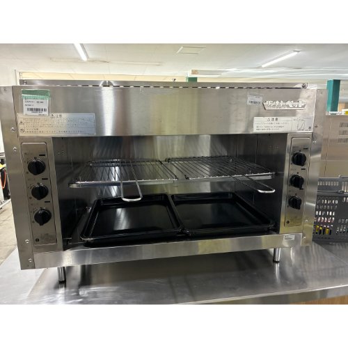 【業界最長1年保証】【中古】上火グリラー リンナイ(Rinnai) RGP-46SV 幅988×奥行425×高さ602 LPG(プロパンガス) 【送料別途見積】【業務用】【飲食店 店舗 厨房機器 グリラー 焼物器 業務用グリラー 業務用焼物器】