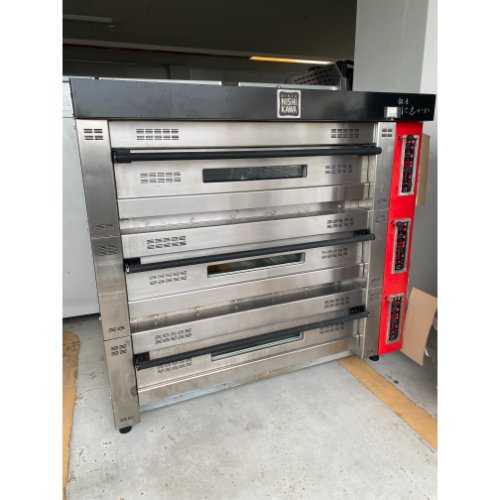 【業界最長1年保証】【中古】デッキオーブン 三幸機械 TYM-4C21B 幅1700×奥行1300×高さ2050 三相200V 【送料別途見積】【業務用】【飲食店 店舗 厨房機器 オーブン 業務用オーブン】