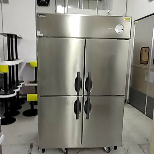 【実業界最長1年引き受ける】【中古】縦型電気冷蔵庫 大和冷機 433CD-NP 幅1200×奥ふかさ800×高さ1905 三相200V 【貨物輸送別途積もり書き】【御役目用】【飲食店 バス発着場 御厨子所計器 電気冷蔵庫 御役目用電気冷蔵庫】