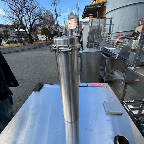 【中古】PB軟水器 A カートリッジなし HK-55RS 幅150×奥行123×高さ495 【送料別途見積】【業務用】【飲食店 店舗 厨房機器 浄水器・軟水器 業務用浄水器 業務用軟水器】|厨房機器と店舗用品 TENPOS