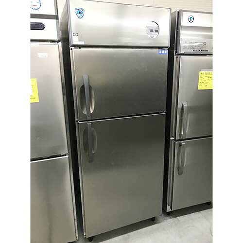 【業界最長1年保証】【中古】縦型冷凍冷蔵庫 1凍1蔵 大和冷機 221YS1-EC 幅750×奥行650×高さ1905 【送料別途見積】【業務用】【飲食店 店舗 厨房機器 冷凍冷蔵庫 業務用冷凍冷蔵庫】