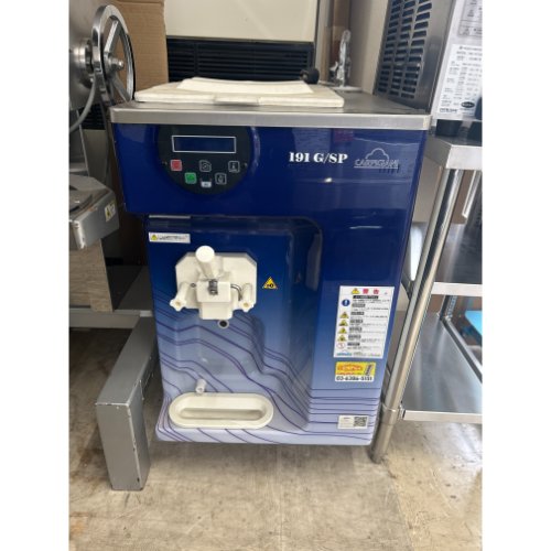【中古】ソフトクリームマシン カルピジャーニー 191G/SP 幅510×奥行800×高さ880 三相200V 【送料別途見積】【業務用】【飲食店 店舗 厨房機器 アイスマシン 業務用アイスマシン】