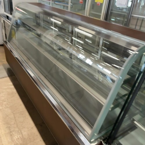 【実業家最長1年引きうける】【中古】御目にかかる陳列棚 大和冷機 TCR803-EC 幅2400×奥ふかさ750×高さ1150 【貨物輸送別途積もり書き】【御勤め用】【飲食店 バス発着場 勝手もと備品 冷蔵陳列棚 御勤め用冷蔵陳列棚】