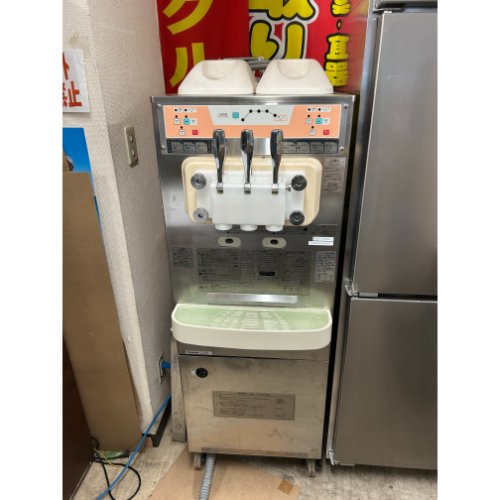 【中古】ソフトクリームサーバーダブル パナソニック(Panasonic) SFF-M440PK 幅520×奥行760×高さ1500 三相200V 【送料別途見積】【業務用】【飲食店 店舗 厨房機器 アイスマシン 業務用アイスマシン】
