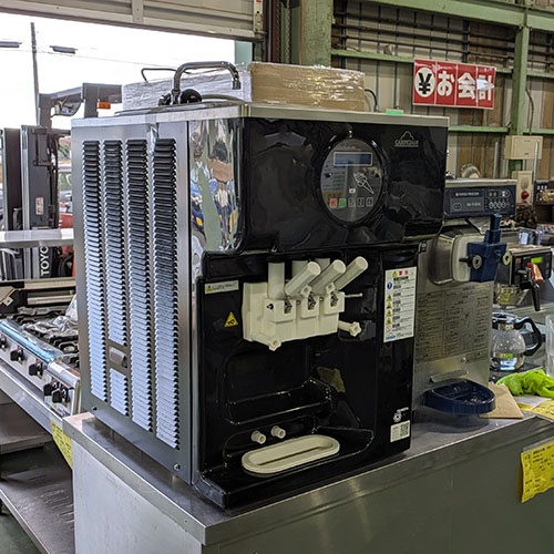 楽天市場】【中古】サンデン ワンショット 電動 ソフトアイス マシン