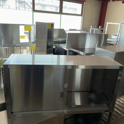 【中古】吊収納家具 マルゼン 幅1200×奥ぶかさ350×高さ600 【貨物輸送別途積もり書き】【お役目用】【飲食店 バス発着場 勝手もと設備 吊収納家具 お役目用吊収納家具】