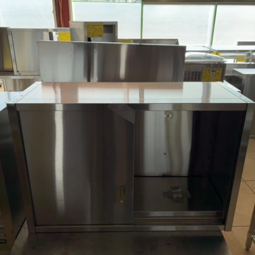 【中古】吊収納家具 幅900×奥ぶかさ350×高さ600 【貨物輸送別途積もり書き】【お役目用】【飲食店 バス発着場 勝手もと設備 吊収納家具 お役目用吊収納家具】