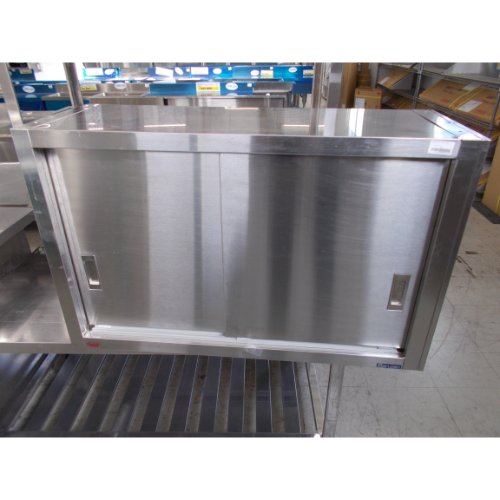 【中古】吊収納家具 幅960×奥ぶかさ350×高さ600 【貨物輸送別途積もり書き】【お役目用】【飲食店 バス発着場 勝手もと設備 吊収納家具 お役目用吊収納家具】