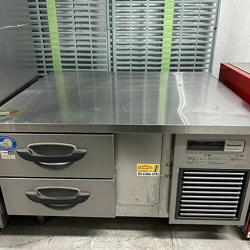 【実業界最長1年引き受ける】【中古】低封鎖ドロワーコールドテーブル パナソニック(Panasonic) SUF-DG971-2B1-R 幅900×奥ふかさ750×高さ550 【貨物輸送別途積もり書き】【御役目用】【飲食店 バス発着場 御厨子所計器 ドロワーコールドテーブル 御役目用ドロワーコールドテーブル】