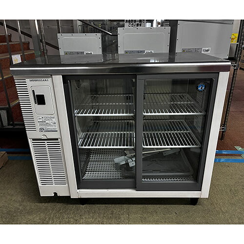 【実業家最長1年引きうける】【中古】台下冷蔵陳列棚 ホシザキ RTS-90STD 幅900×奥ふかさ450×高さ800 【貨物輸送別途積もり書き】【御勤め用】【飲食店 バス発着場 勝手もと備品 冷蔵陳列棚 御勤め用冷蔵陳列棚】