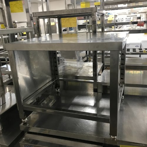 【中古】コンロ台 BGなし 幅660×奥行660×高さ540 【送料別途見積】【業務用】【飲食店 店舗 厨房機器 ガス台 業務用ガス台】
