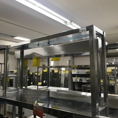 【中古】上棚 BGなし マルゼン 幅980×奥ふかさ200×高さ500 【貨物輸送別途積もり書き】【未当て嵌める品】【御役目用】【飲食店 バス発着場 御厨子所計器 平棚 上棚 御役目用平棚 御役目用上棚】