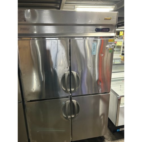 【中古】縦型氷る電気冷蔵庫 2凍2蔵 フクシマ小峡谷花の冠(福島実業) ARD-122PM 幅1200×奥ふかさ800×高さ1950 【貨物輸送別途積もり書き】【御勤め用】【飲食店 バス発着場 勝手もと備品 氷る電気冷蔵庫 御勤め用氷る電気冷蔵庫】
