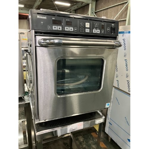 【業界最長1年保証】【中古】コンベクションオーブン リンナイ(Rinnai) RCK-S10AS 幅470×奥行645×高さ580 都市ガス 【送料別途見積】【業務用】【飲食店 店舗 厨房機器 オーブン 業務用オーブン】