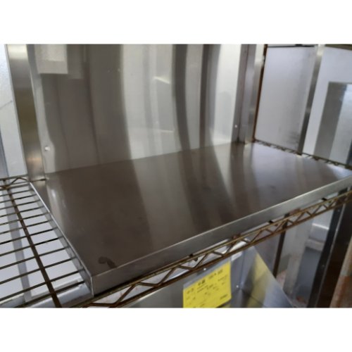 【中古】平棚 BGなし 幅640×奥ふかさ350×高さ380 【貨物輸送別途積もり書き】【御役目用】【飲食店 バス発着場 御厨子所計器 平棚 上棚 御役目用平棚 御役目用上棚】