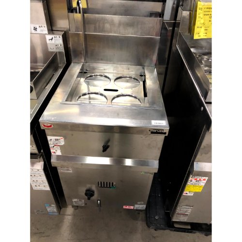 【実業家最長1年引き請ける】【中古】ゆで麺機 4デボ マルゼン 幅450×奥ふかさ600×高さ800 都市屁っ放り 【貨物輸送別途積もり書き】【御役目用】【飲食店 バス発着場 勝手もと装具 ゆで麺機 御役目用ゆで麺機】