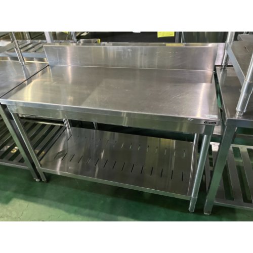 【中古】作業台 BGあり 幅1200×奥行600×高さ800 【送料別途見積】【業務用】【飲食店 店舗 厨房機器 作業台 業務用作業台】 17,424円