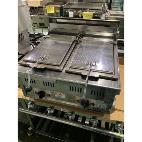 【中古】餃子焼機 マルゼン MGZ-066W 幅600×奥ふかさ600×高さ270 都市屁っ放り 【貨物輸送別途積もり書き】【お役目用】【飲食店 バス発着場 勝手もと装置 餃子焼器 お役目用餃子焼器】