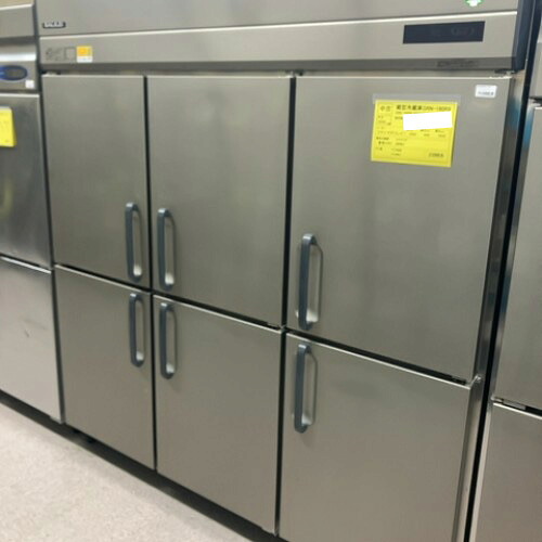 【実業界最長1年引きうける】【中古】縦型電気冷蔵庫 フクシマ小峡谷花の冠(福島製造) GRN-180RX 幅1800×奥ぶかさ650×高さ1950 【貨物輸送別途積もり書き】【お勤め用】【飲食店 バス発着場 勝手もと機材 電気冷蔵庫 お勤め用電気冷蔵庫】 キッチン家電-冷蔵庫・冷凍庫