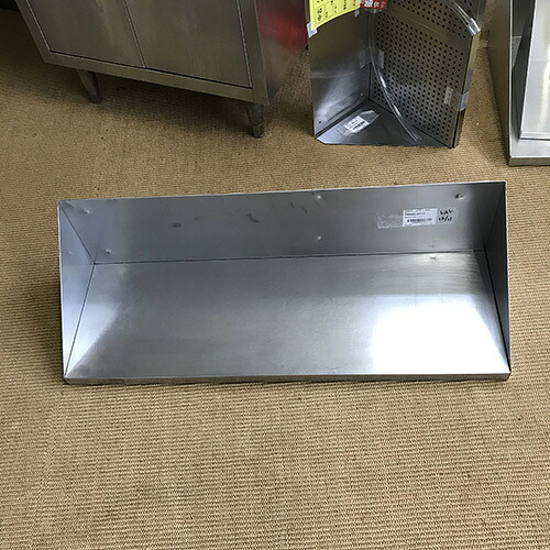 【中古】平棚 背板あり 幅900×奥ぶかさ300 【貨物輸送別途積もり書き】【お役目用】【飲食店 バス発着場 勝手もと設備 平棚 上棚 お役目用平棚 お役目用上棚】
