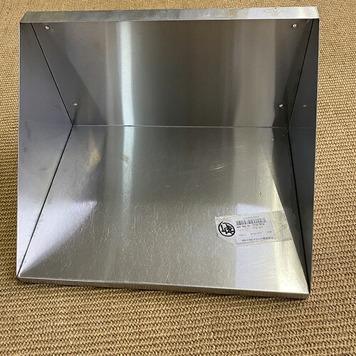 【中古】平棚 背板付き 幅400×奥行300×高さ200 【送料別途見積】【業務用】【飲食店 店舗 厨房機器 平棚 上棚 業務用平棚 業務用上棚】