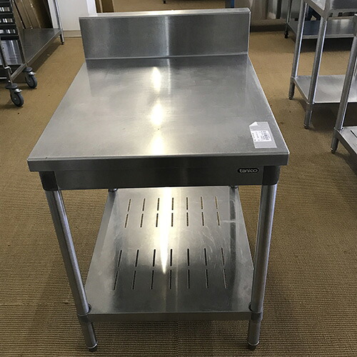 【中古】作業台 タニコー 幅600×奥行750×高さ800 【送料別途見積】【業務用】【飲食店 店舗 厨房機器 作業台 業務用作業台】