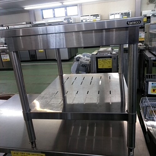 【中古】コンロ台 BGなし 幅600×奥行750×高さ650 【送料別途見積】【業務用】【飲食店 店舗 厨房機器 ガス台 業務用ガス台】
