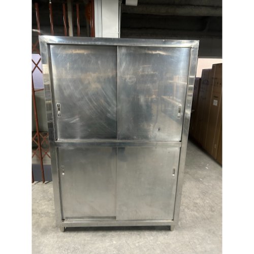 【中古】食器棚 幅1200×奥ふかさ600×高さ1800 【貨物輸送別途積もり書き】【お役目用】【飲食店 バス発着場 勝手もと装置 食器棚 お役目用食器棚】