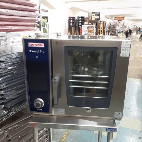 【業界最長1年保証】【中古】スチームコンベクションオーブン ラショナル iCombiProLM100AE 幅655×奥行621×高さ567 三相200V 【送料別途見積】【業務用】【飲食店 店舗 厨房機器 オーブン 業務用オーブン】 361,350円